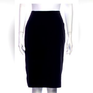 Guy Laroche Skirt , Vintage, Velvet skirt , Size 44 (French)